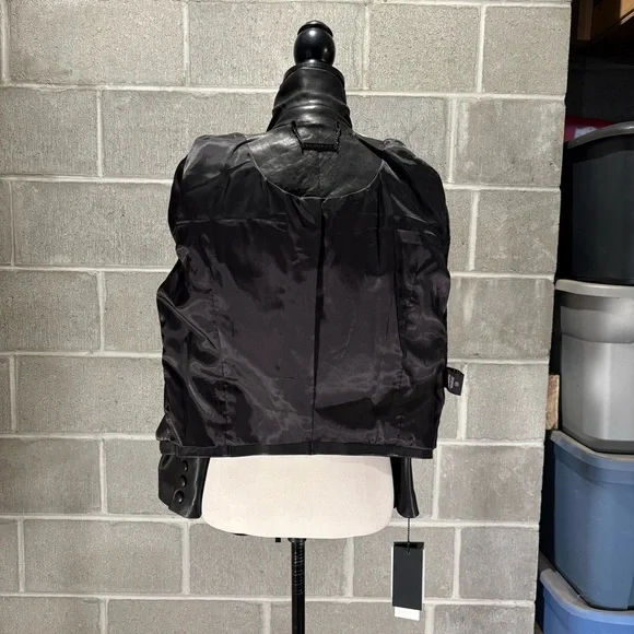 Bagatelle.City genuine leather blazer jacket. - Picture 7 of 13